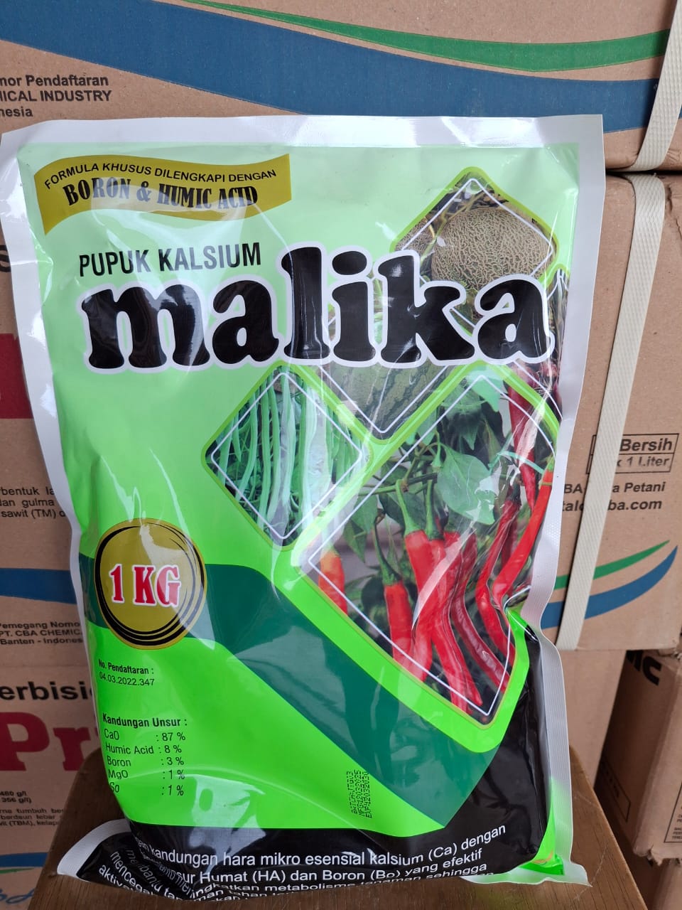Pupuk Kalsium Malika 1 Kilo Gram